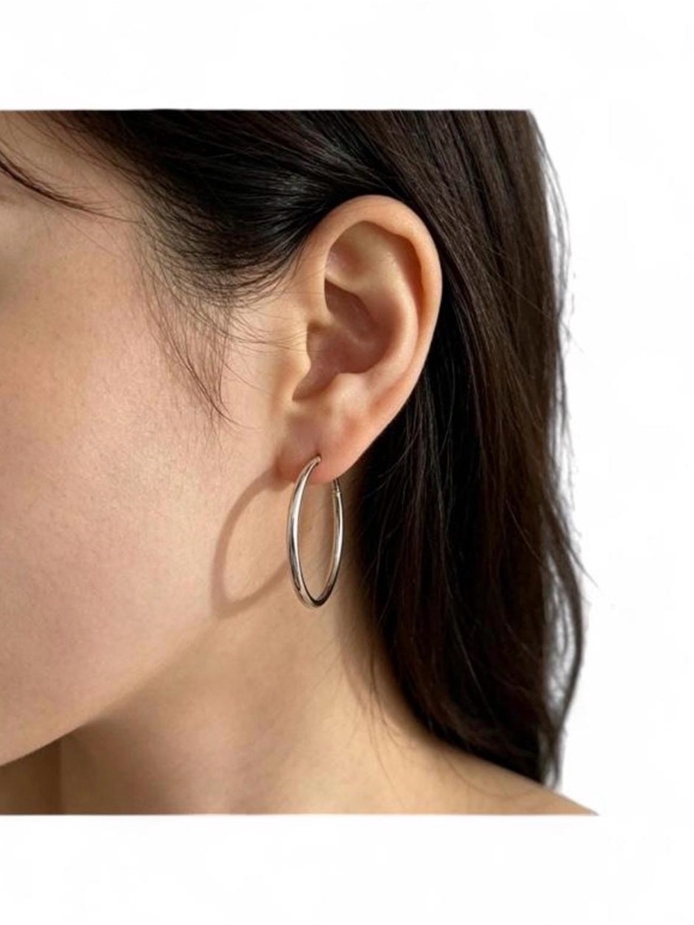 Titanium Hoop Earrings - Women Jewelry hypoallergenic